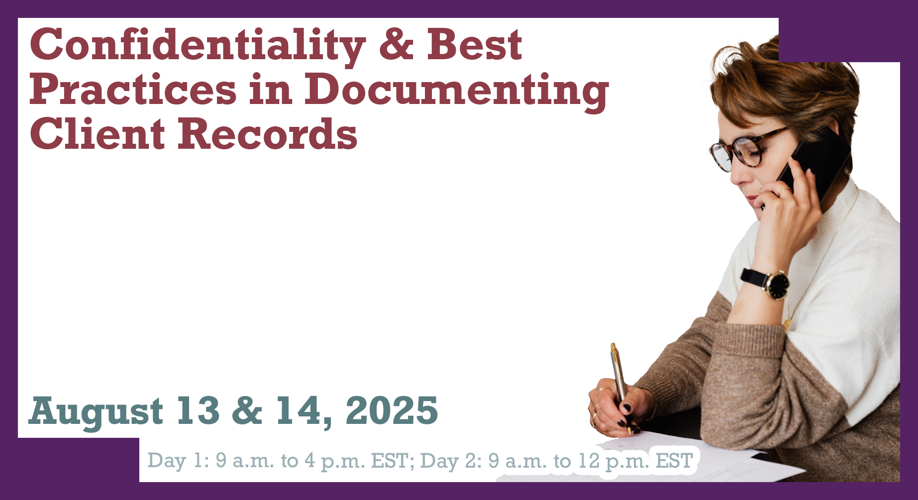 08.13.2025 - Confidentiality