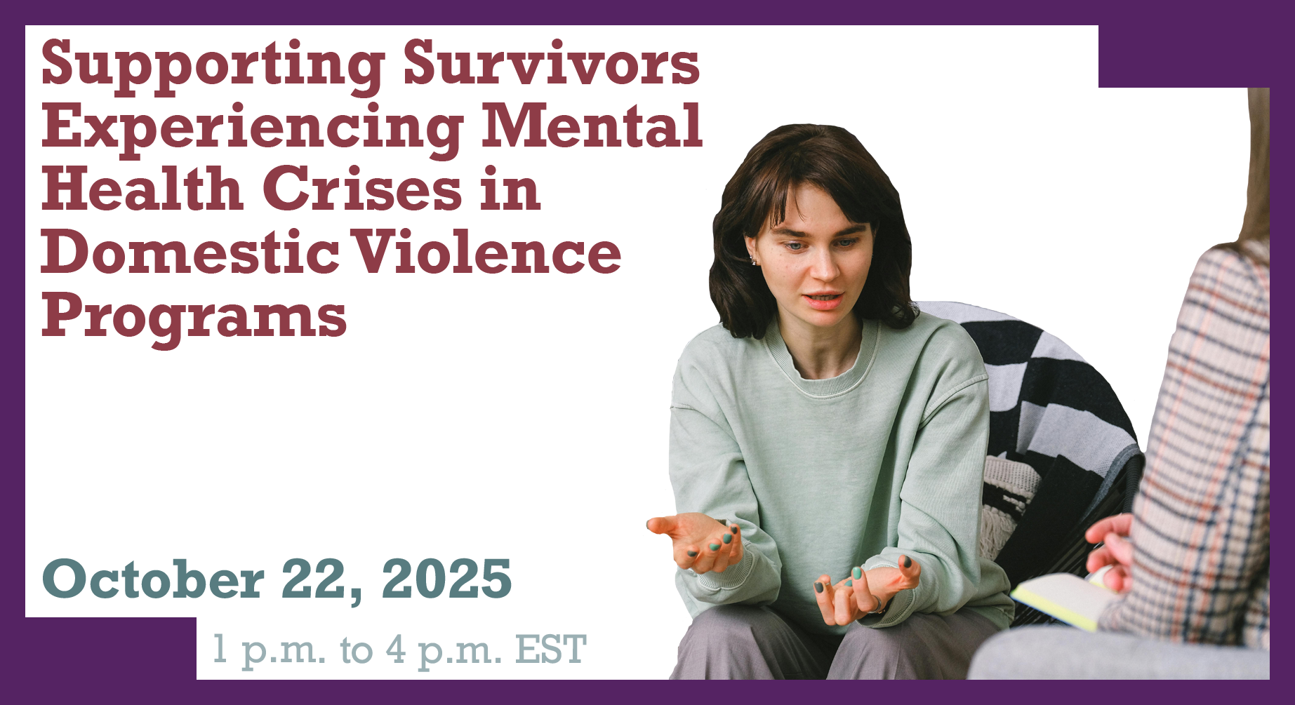10.22.2025 - Supporting Survivors Experiencing Mental Health